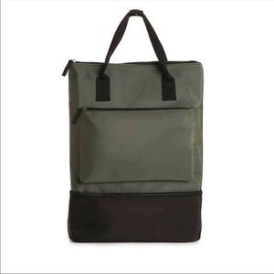 DSW Backpack with shoe compartment.